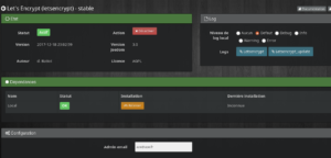 Configuration Lets Encrypt 300x144 - [TUTORIEL] Sécuriser Jeedom avec Let's Encrypt