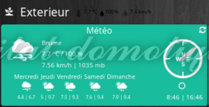 Jeedom résumés météo 300x154 - [TUTORIEL] Créer des résumés sous Jeedom