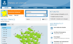 MeteoFrance 300x182 - Zone inondable, être informé pour réagir