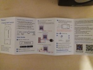 Sonoff Manuel 300x225 - Présentation du Sonoff dual R2