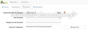 double authentification active nini 300x102 - [TUTORIEL] Double authentification avec Jeedom