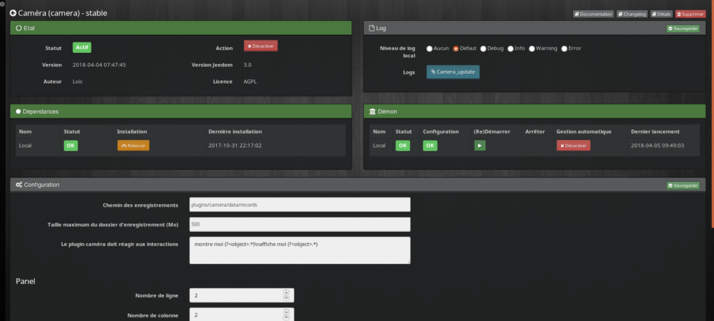 Comment se connecter à une caméra IP à distance avec Jeedom