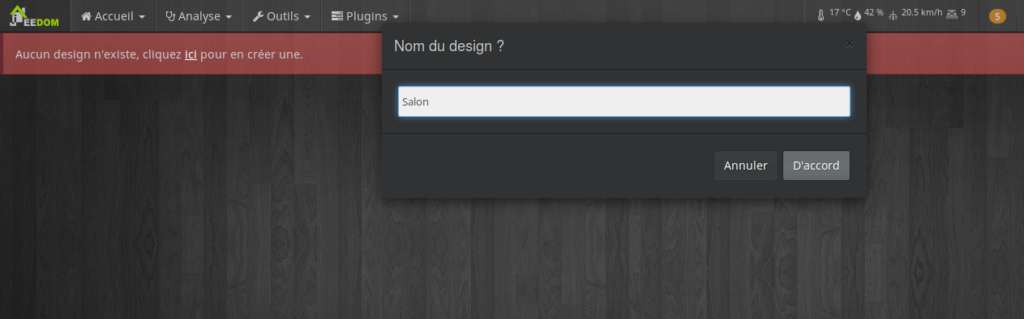 Faire un design simple monopage avec Jeedom - Youdom