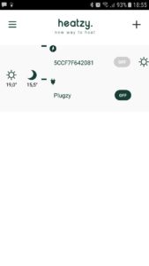 Heatzy app dash7 169x300 - Test du thermostat connecté Heatzy Flam