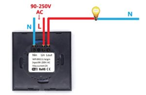 Sonoff Touch Utilisation 1 300x195 - Présentation de l'interrupteur connecté Sonoff Touch