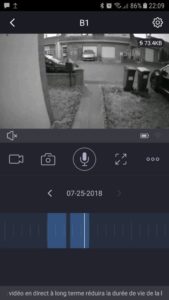 Foscam E1 App 13 169x300 - Test de la caméra IP Foscam E1 sans fils