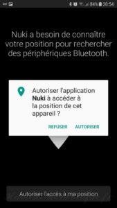 Nuki Smartphone 23 169x300 - Utilisation de la serrure connectée Nuki