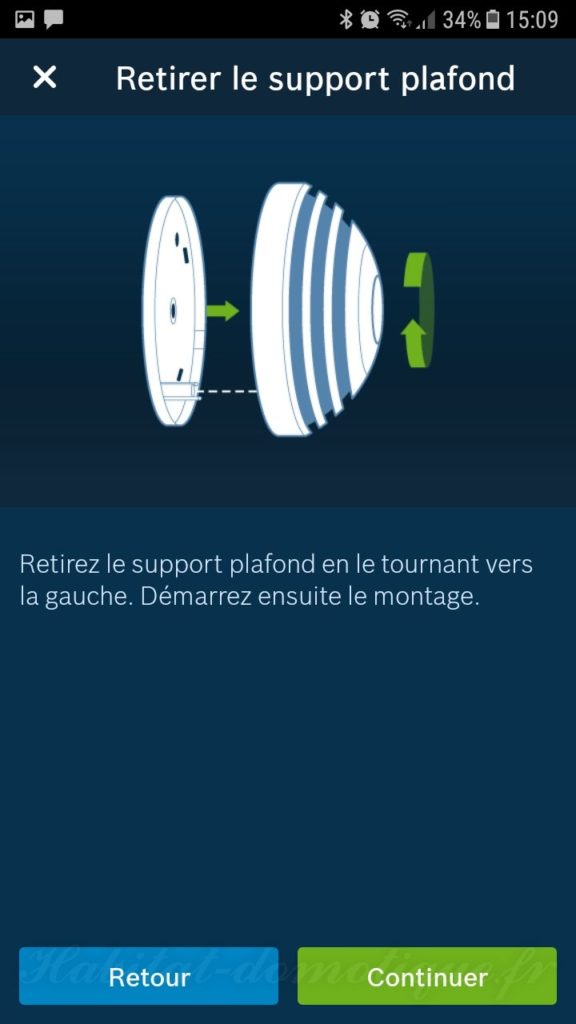 Détecteur de fumée connecté Bosch Smart Home Détecteur fumée install 07 576x1024 - Détecteur de fumée connecté Bosch Smart Home