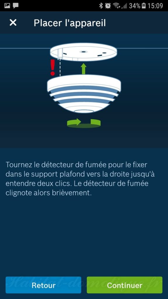 Détecteur de fumée connecté Bosch Smart Home Détecteur fumée install 09 576x1024 - Détecteur de fumée connecté Bosch Smart Home