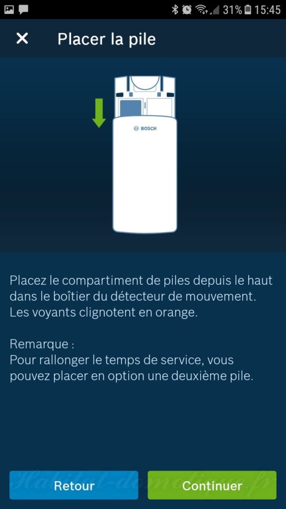 détecteur de mouvement Bosch install 03 576x1024 - Détecteur de mouvement Bosch Smart Home