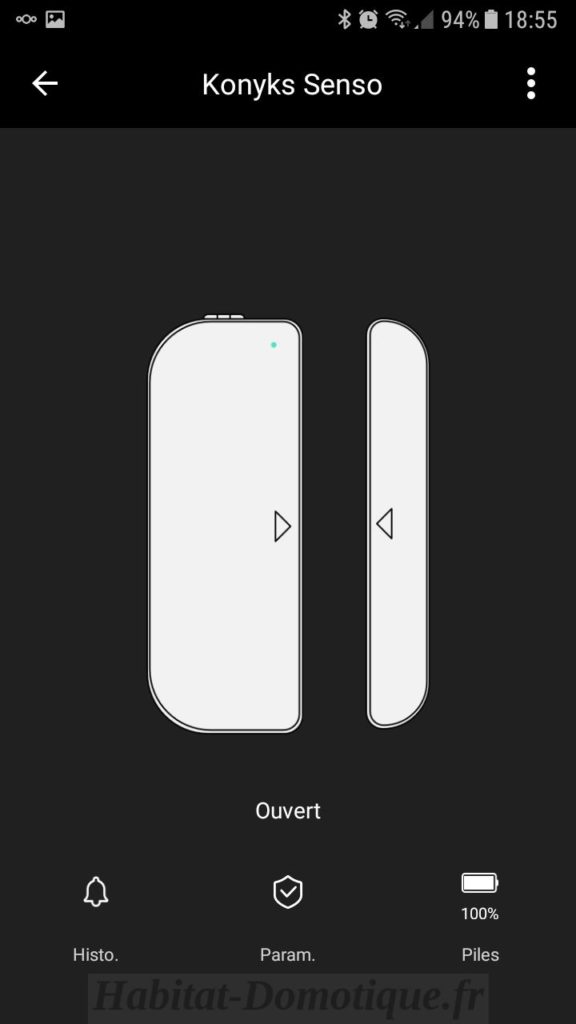 Test du détecteur d'ouverture WiFi Senso de Konyks Installation détecteur ouverture WiFi Senso Konyks 08 576x1024 - Test du détecteur d'ouverture WiFi Senso de Konyks