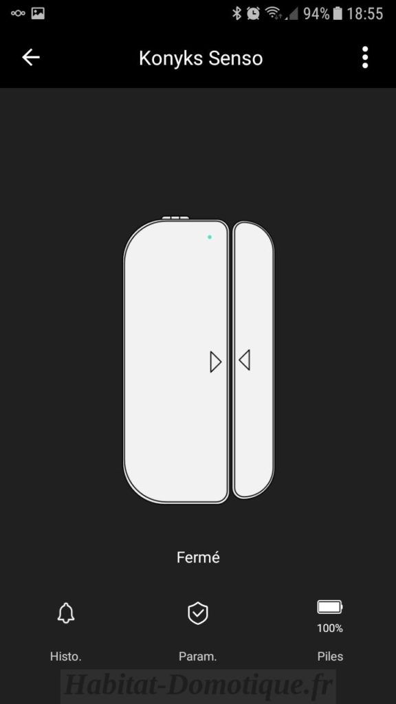 Test du détecteur d'ouverture WiFi Senso de Konyks Installation détecteur ouverture WiFi Senso Konyks 09 576x1024 - Test du détecteur d'ouverture WiFi Senso de Konyks