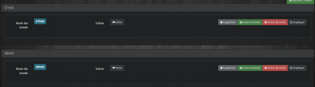 Transformer une lampe en réveil avec Jeedom et innr Lampe réveil mode heure2 1024x285 - Transformer une lampe en réveil avec Jeedom et innr