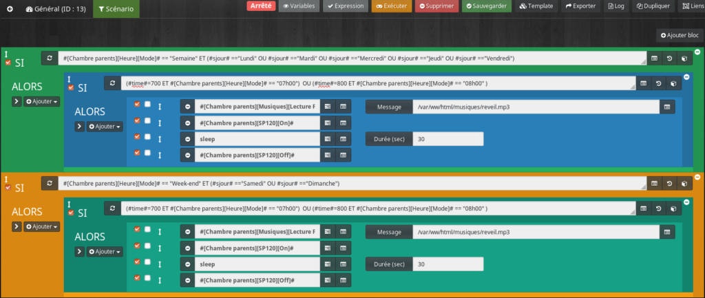 Transformer une lampe en réveil avec Jeedom et innr Lampe réveil scénario2 1024x433 - Transformer une lampe en réveil avec Jeedom et innr