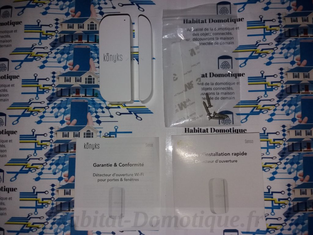 Test du détecteur d'ouverture WiFi Senso de Konyks Présentation détecteur ouverture WiFi Senso Konyks 05 1024x768 - Test du détecteur d'ouverture WiFi Senso de Konyks
