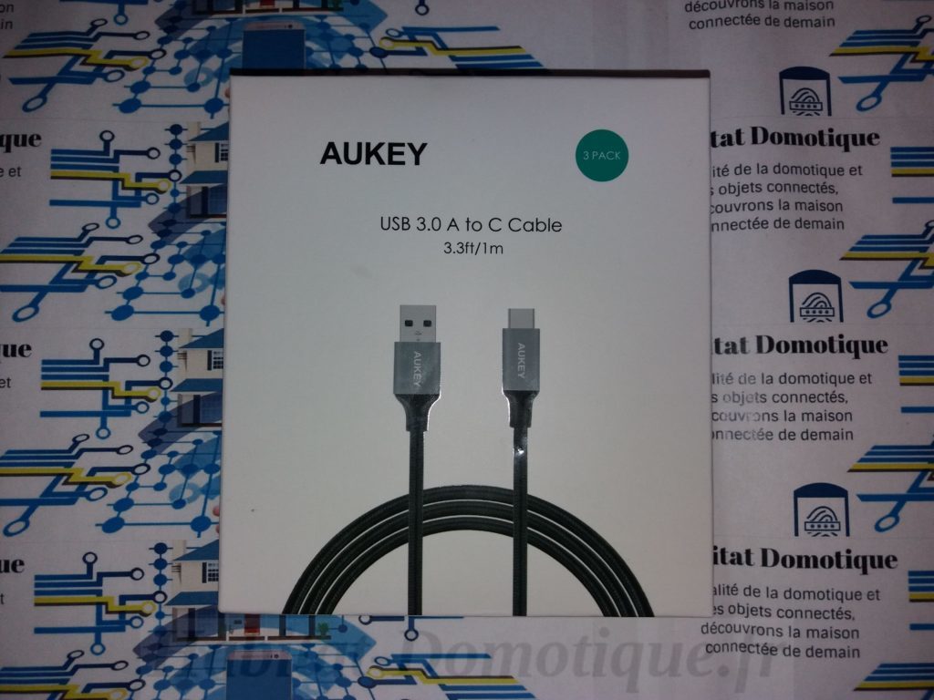Cables USB C nylon Aukey 01 e1542835431610 1024x768 - Test des câbles USB-C nylon de Aukey