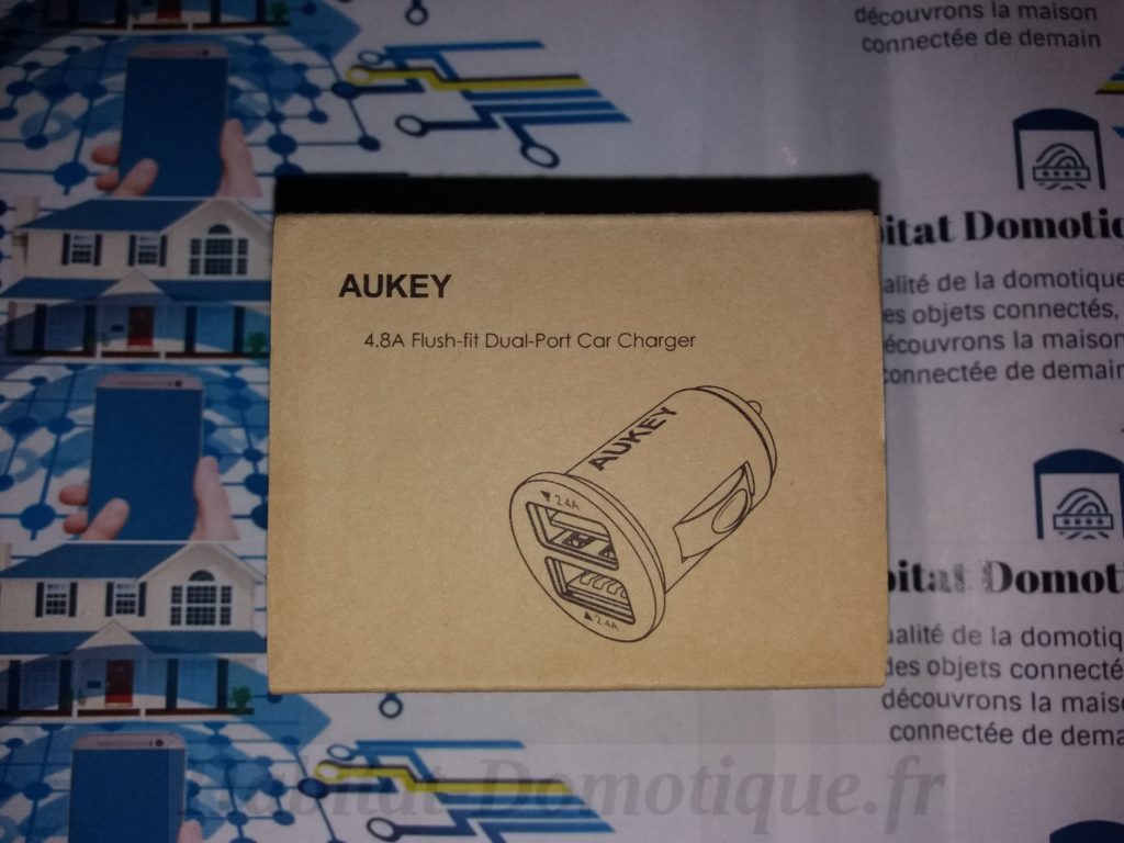 Chargeur Voiture USB CC S1 Aukey 01 1024x768 - Test du chargeur voiture USB CC-S1 Aukey