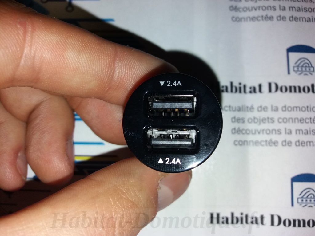 Chargeur Voiture USB CC S1 Aukey 04 1024x768 - Test du chargeur voiture USB CC-S1 Aukey