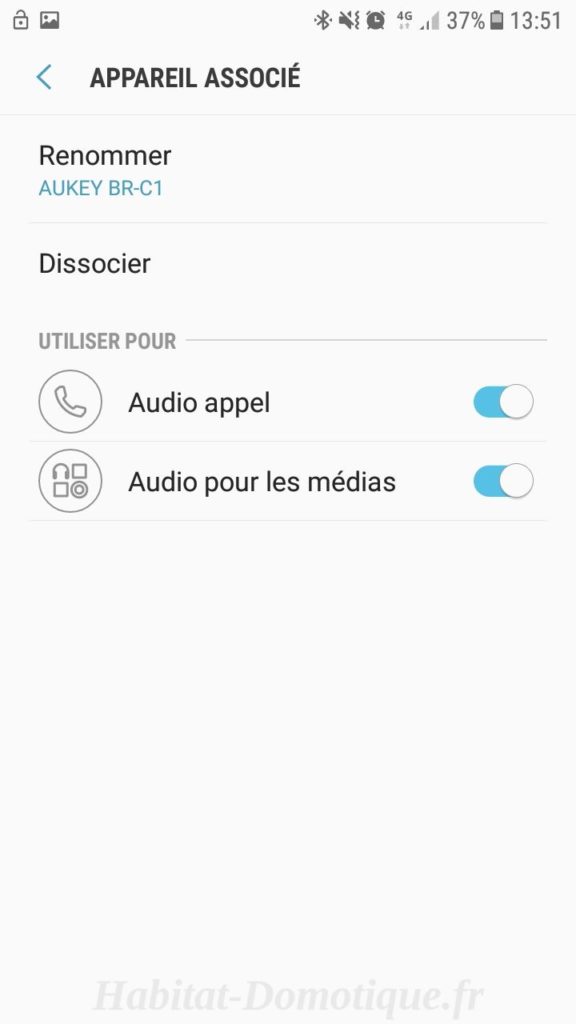 Recepteur Bluetooth BR C1 Install 04 576x1024 - Test du récepteur Bluetooth BR-C1 de Aukey