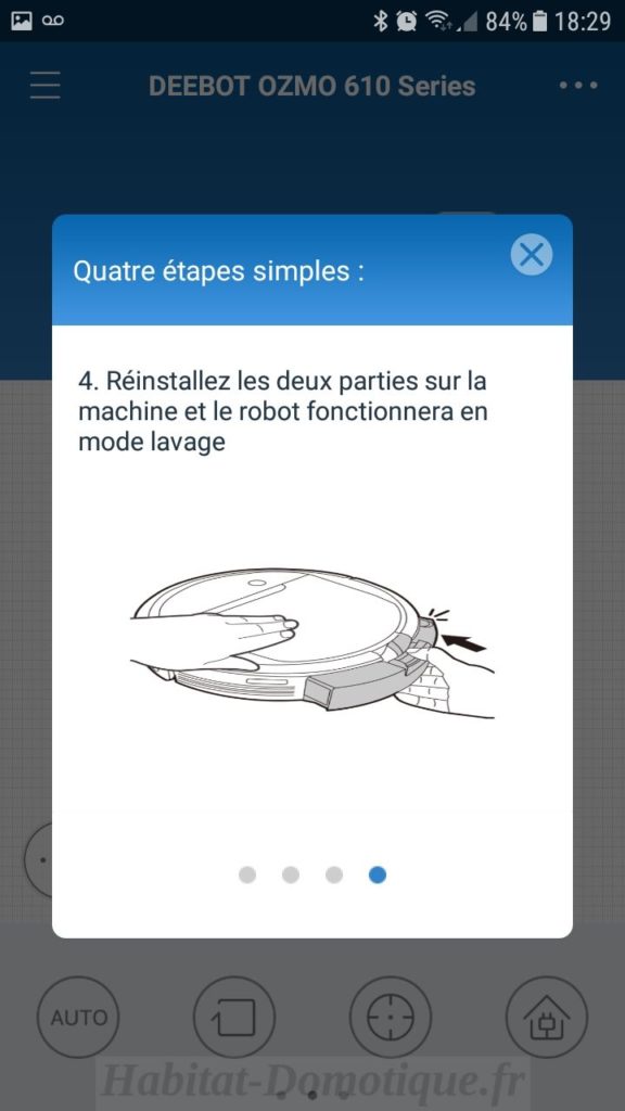 Deebot Ozmo 610 Application 13 576x1024 - Test de l'aspirateur laveur DEEBOT Ozmo 610