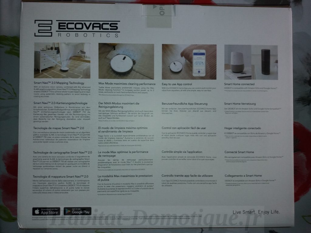 DEEBOT 710 ECOVACS Installation 03 1024x768 - Test du robot aspirateur DEEBOT 710