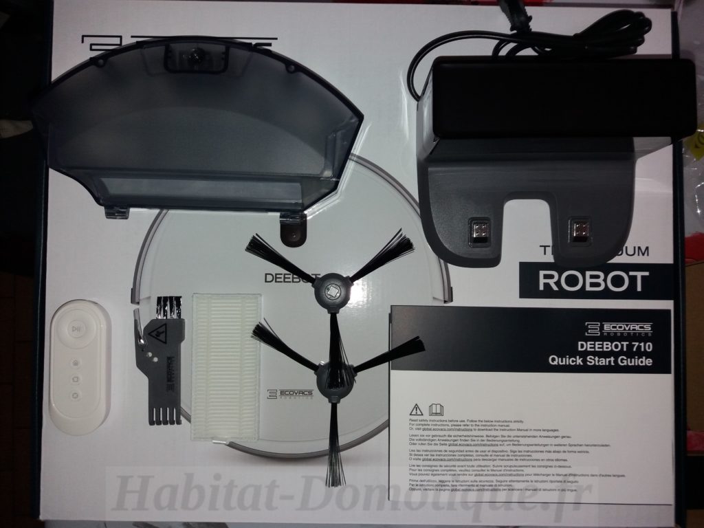 DEEBOT 710 ECOVACS Installation 10 1024x768 - Test du robot aspirateur DEEBOT 710