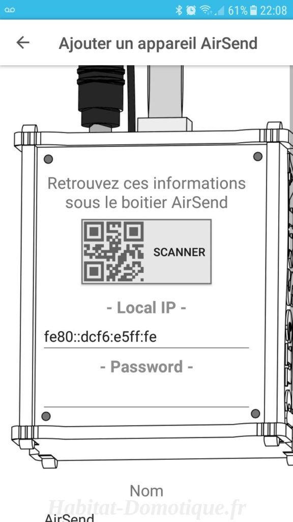 AirSend Installation 01 576x1024 - Test de la solution domotique AIRSEND de DEVMEL