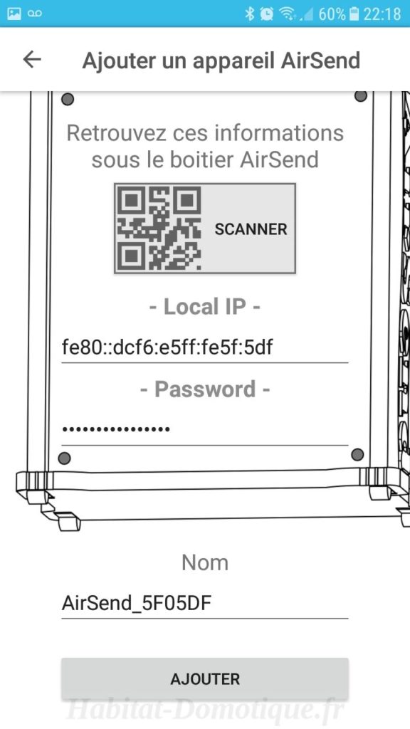 AirSend Installation 03 576x1024 - Test de la solution domotique AIRSEND de DEVMEL