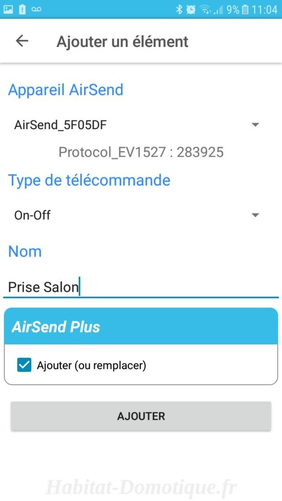 AirSend Installation 08 576x1024 - Test de la solution domotique AIRSEND de DEVMEL