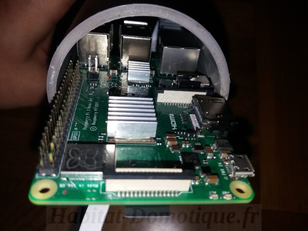 DIY Camera RaspberryPi Montage 08 1024x768 - [TUTORIEL] Caméra de vidéosurveillance avec Raspberry Pi