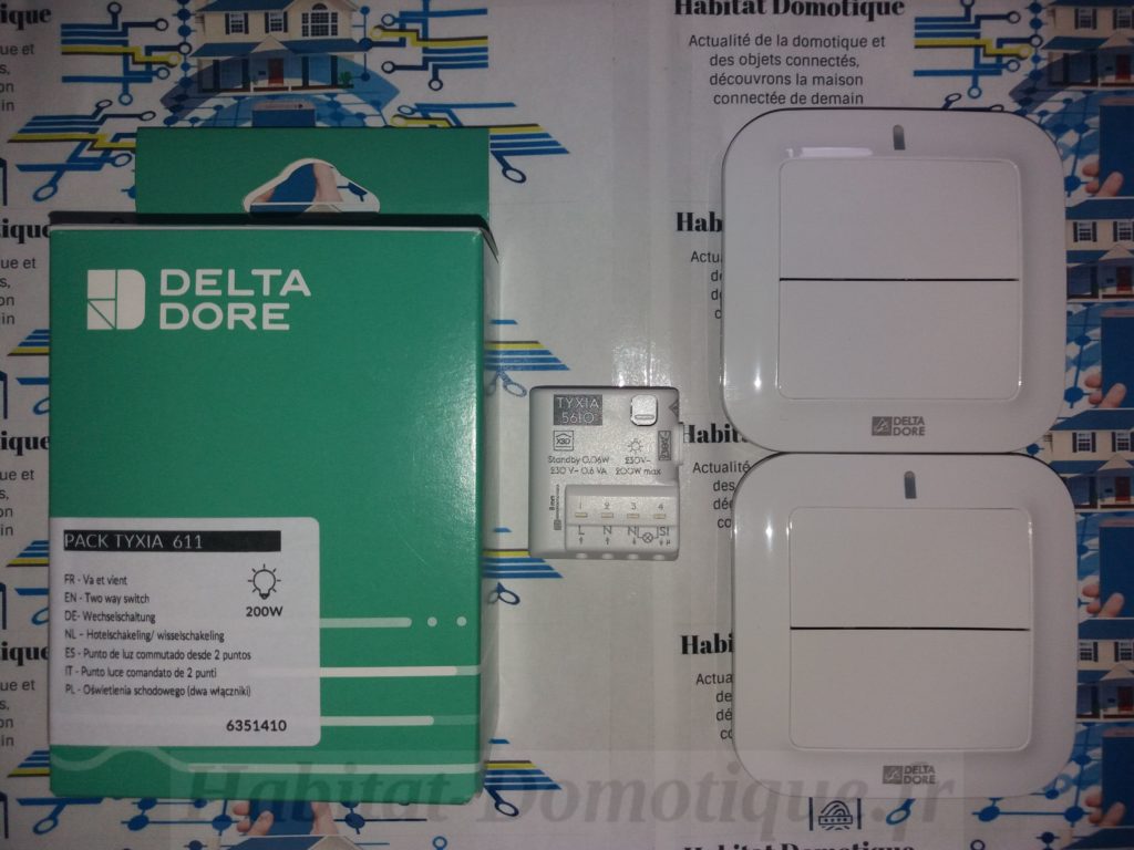 6351410 - Pack va-et-vient sans fil Tyxia 611 Delta dore