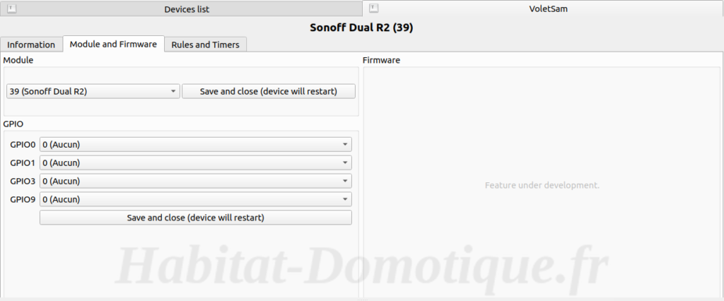 Tasmota Device Manager Presentation 07 1024x426 - Monitorer ses équipements avec Tasmota Device Manager