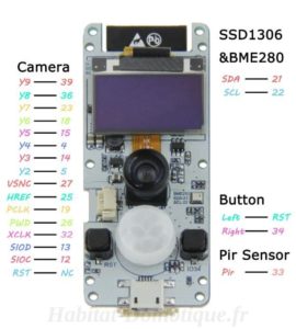 TTGO ESP32 CAM Camera produit 04 270x300 - ESP32 CAM, caméra connectée à moins de 20€