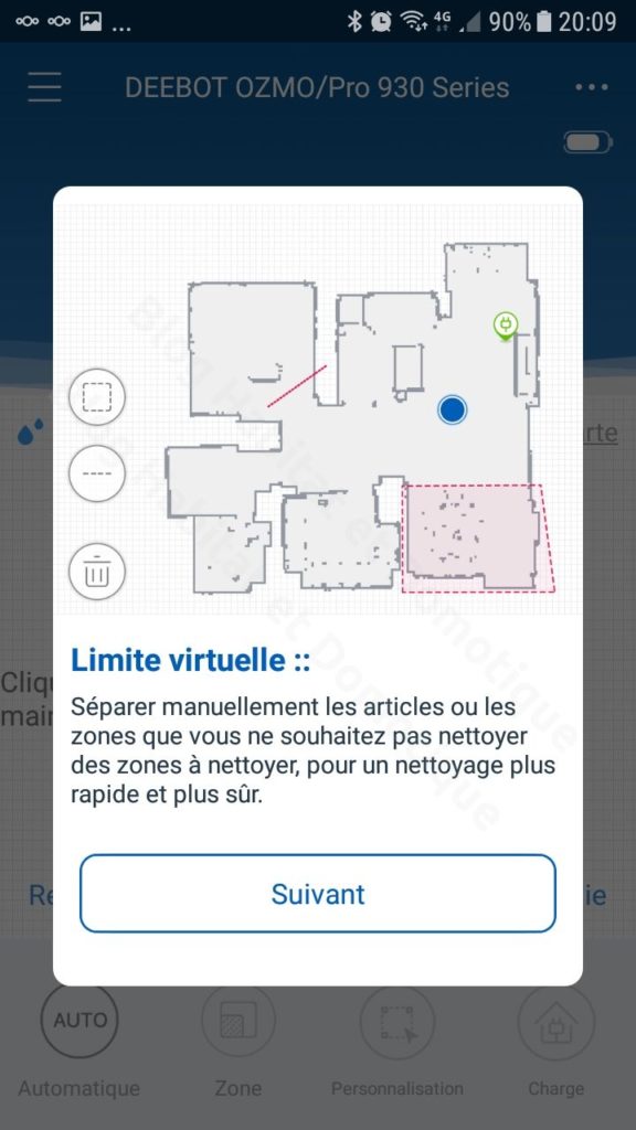 Deebot 930 Pro Utilisation 07 576x1024 - Test du robot aspirateur Deebot 930 Pro