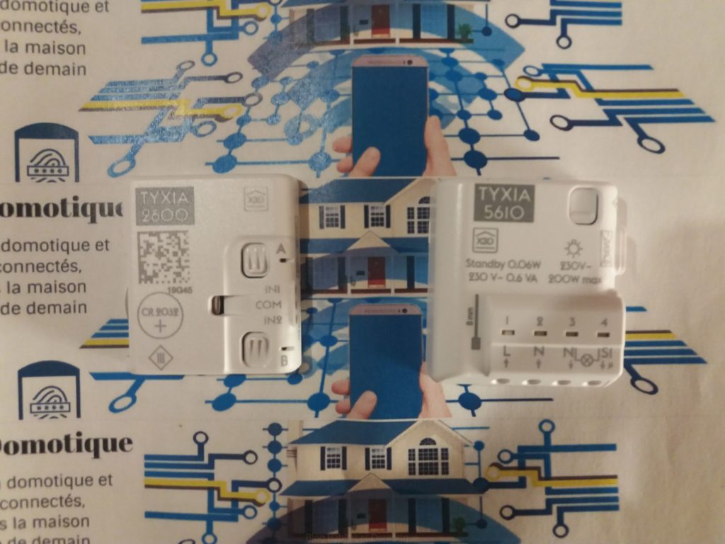 PACK VA-ET-VIENT SANS FIL AVEC NEUTRE PACK TYXIA 510