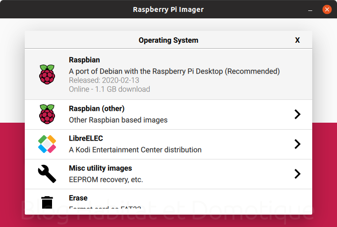 Raspberry Pi Imager 03 - Installer son Raspberry avec Raspberry Pi Imager