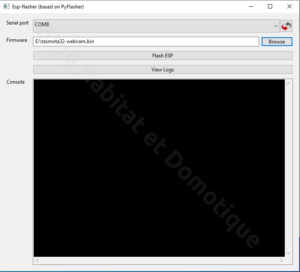 Tasmota ESP32 Camera 01 300x272 - ESP32 Caméra et Tasmota